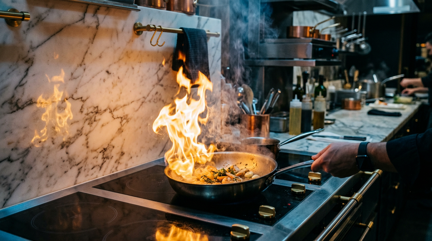 火入れ（人物なし）